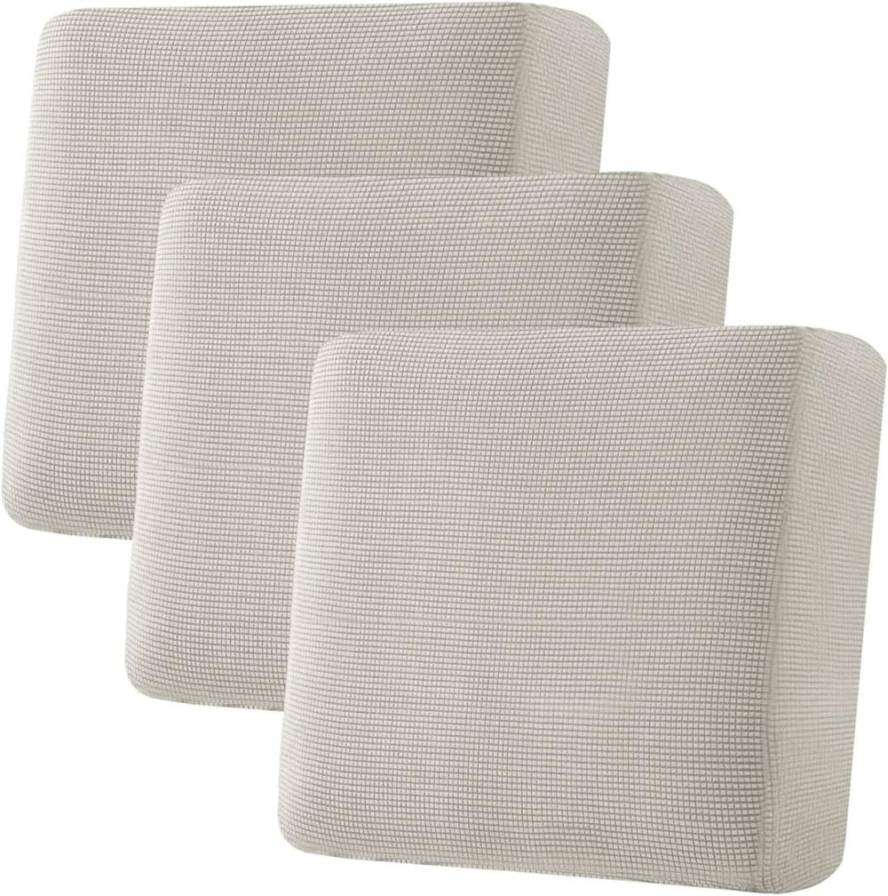 H.VERSAILTEX Super Stretch Individual Seat Cushion Covers - Sofa & Couch ...