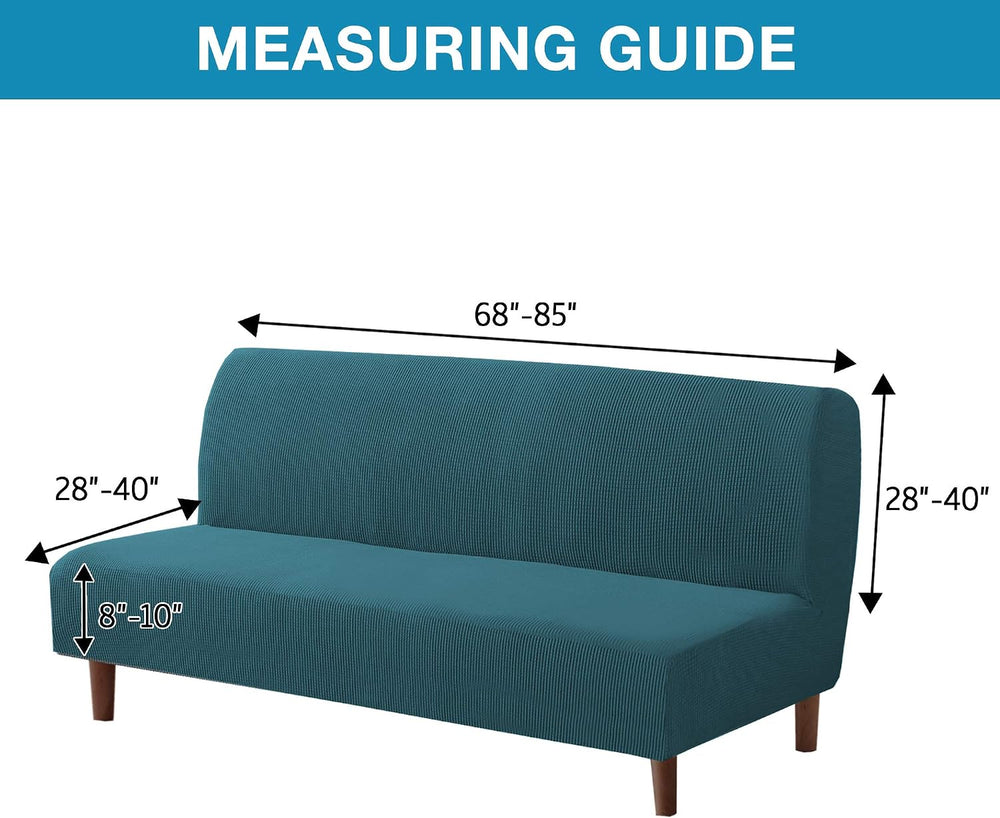 Flamingo P Stretch Armless Futon Covers Full Queen Futon Couch Covers Slipcov...
