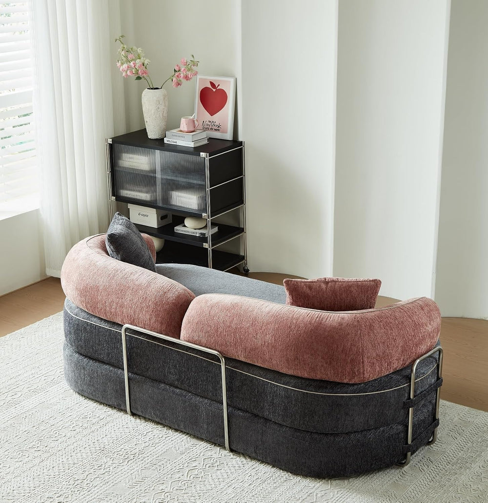 79" Queen Sleeper Sofa Bed, No Assembly Convertible Pull Out Futon Couch