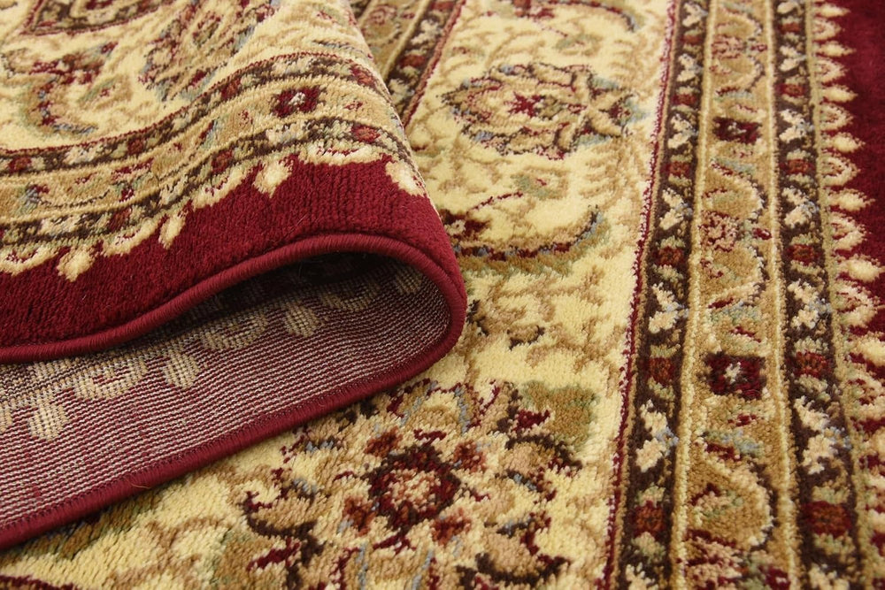 Unique Loom Voyage Collection Area Rug - St. Louis (7' 1" Square Red...