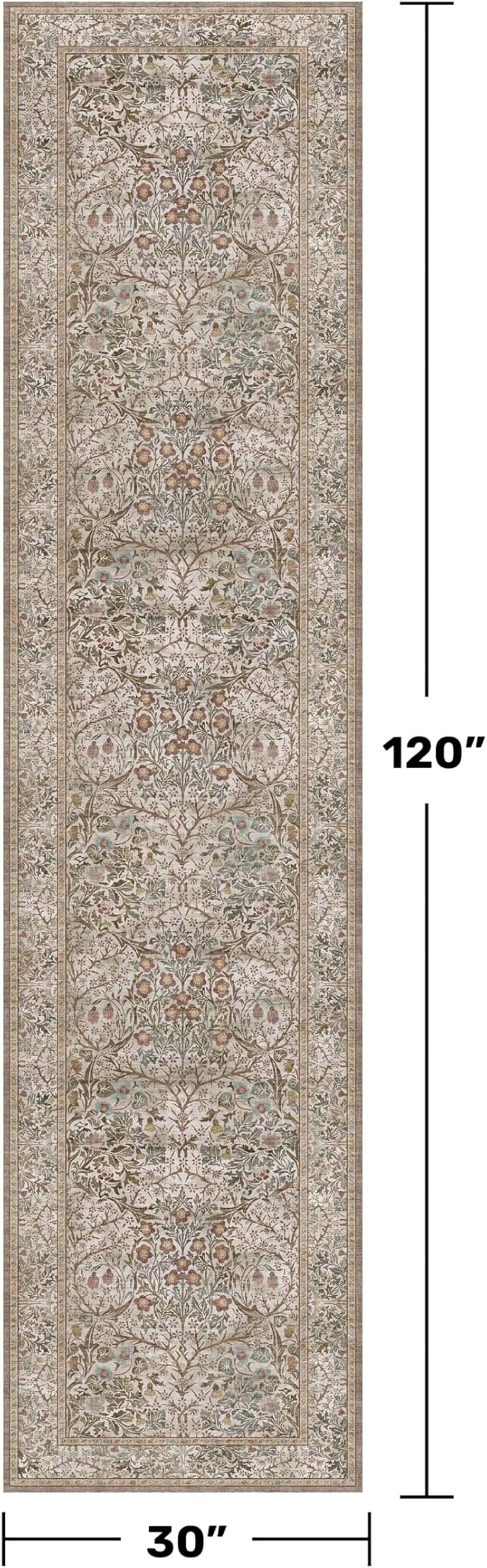 Moss Green 2'6" x 10' Long Runners