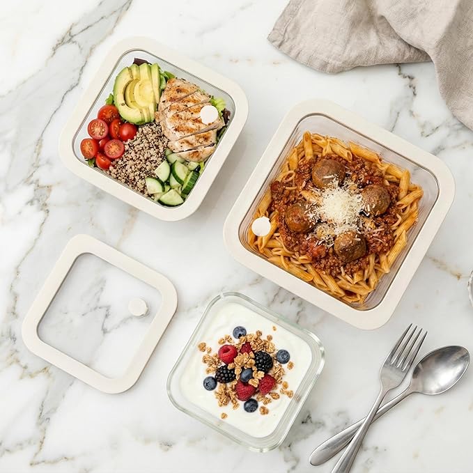 Urban Green Glass Food Container Set