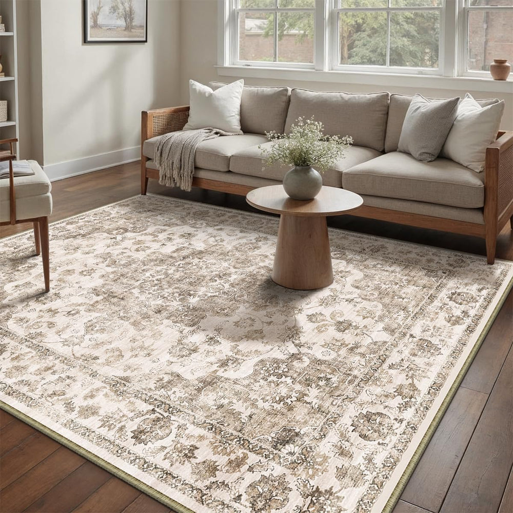9x12 Brown Neutral Area Rug