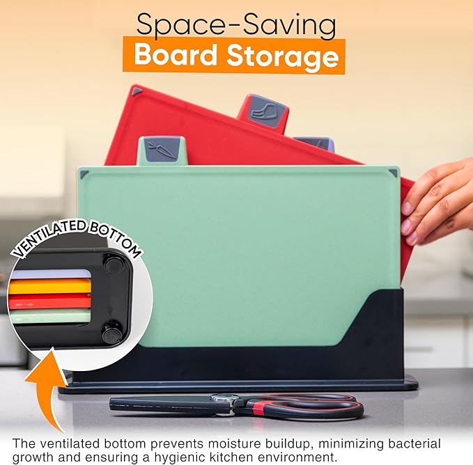 4-Piece Non-Toxic Cutting Board Set