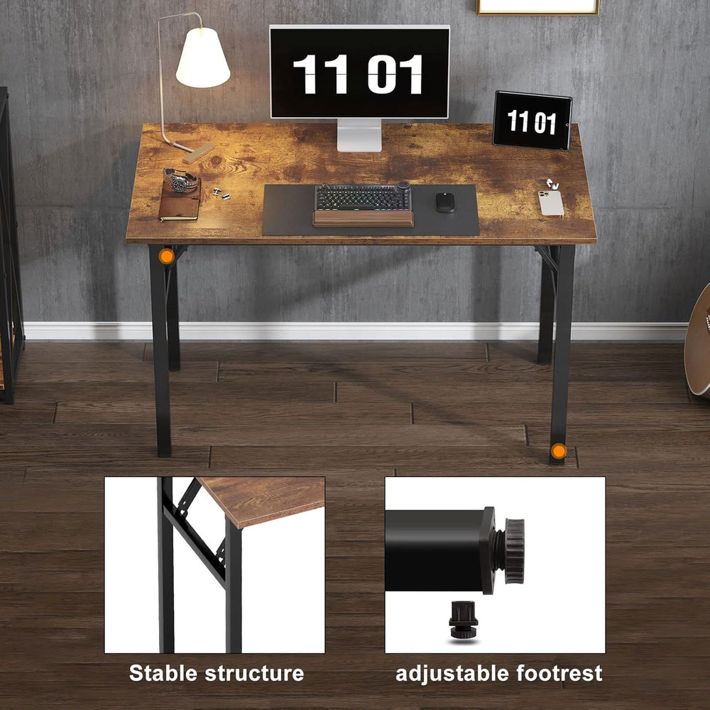 Need 47 inches Computer Desk Office Desk Folding Table with BIFMA Certificati...
