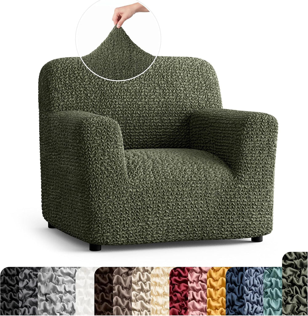 Premium Stretch Couch Covers for Sofa - Sofa Chair Cover Washable, Dogs &...