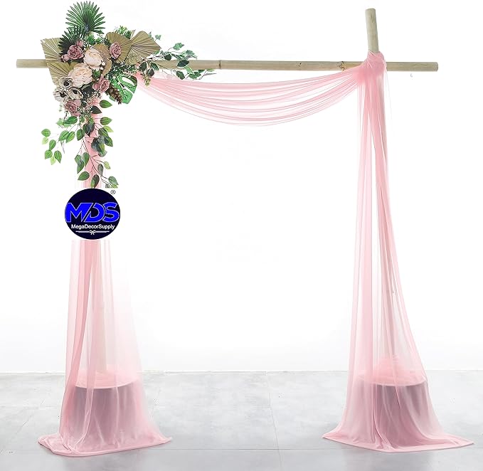 MDS Halloween Chiffon Draping Fabric - 1 Panel, 30" Wide x 75ft Long - S...