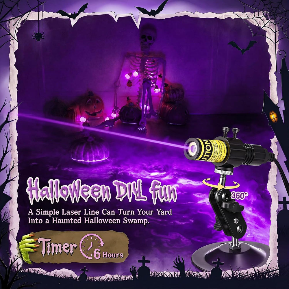 1 Pack Purple Laser Halloween Module Generator with Timer