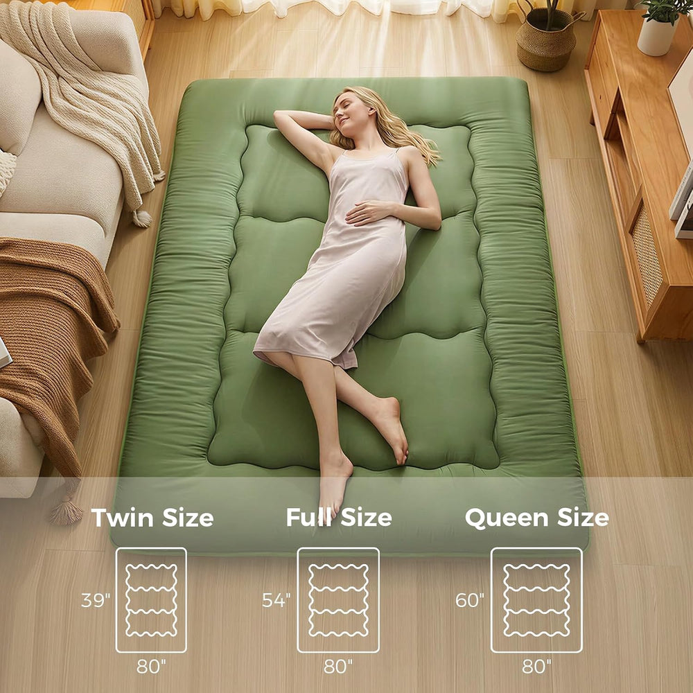 XICIKIN 2.5" Japanese Floor Mattress, Japanese Futon Mattress