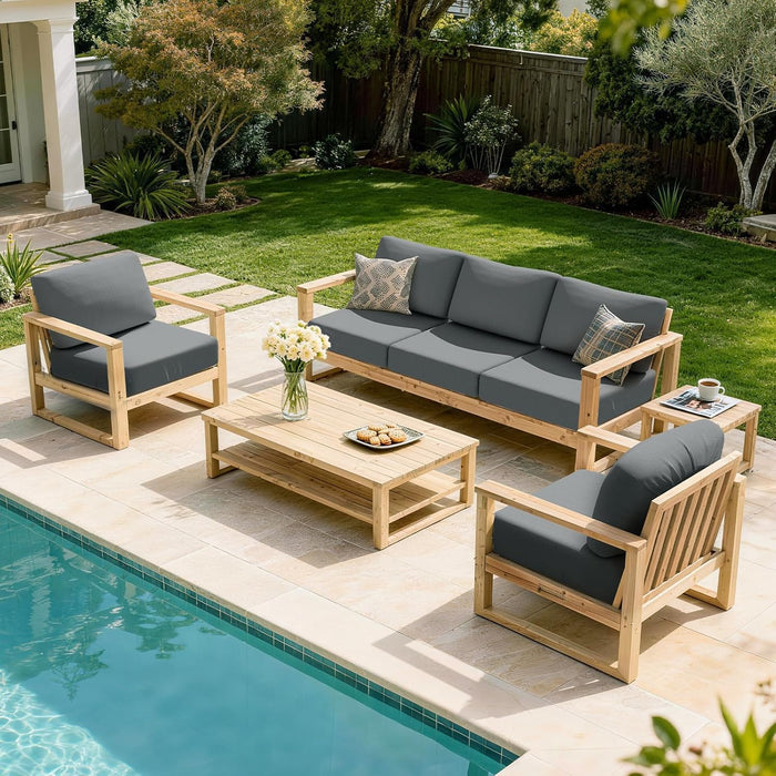 Outdoor Cushion Covers Only, 20-27 inch Universal Fit