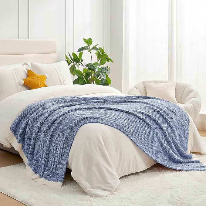 Snuggle Sac Royal Blue Throw Blankets