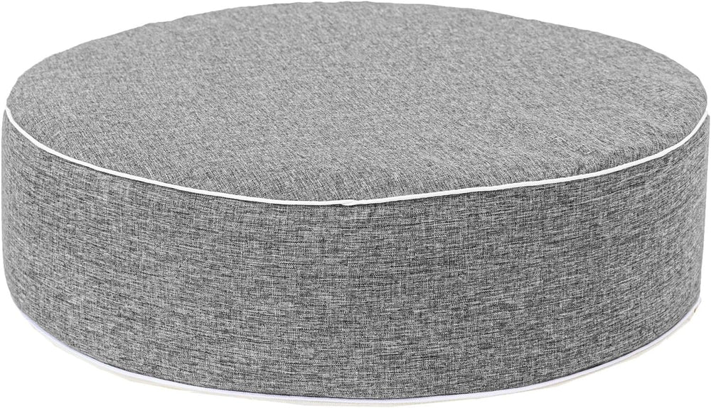 Round Floor Cushions - 20" x 6" Indoor-Outdoor Flexible Seating for...