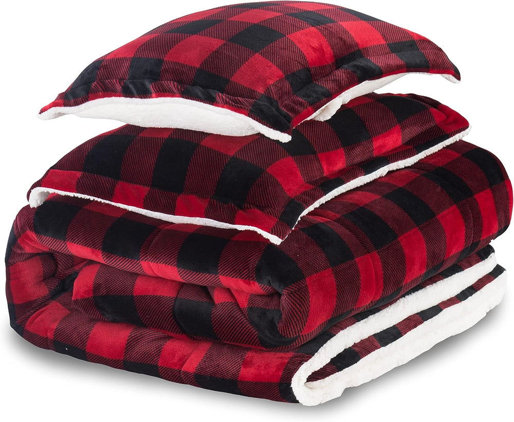 Elegant Comfort Softest, Coziest Premium Quality Heavy Weight Micromink Sherp...
