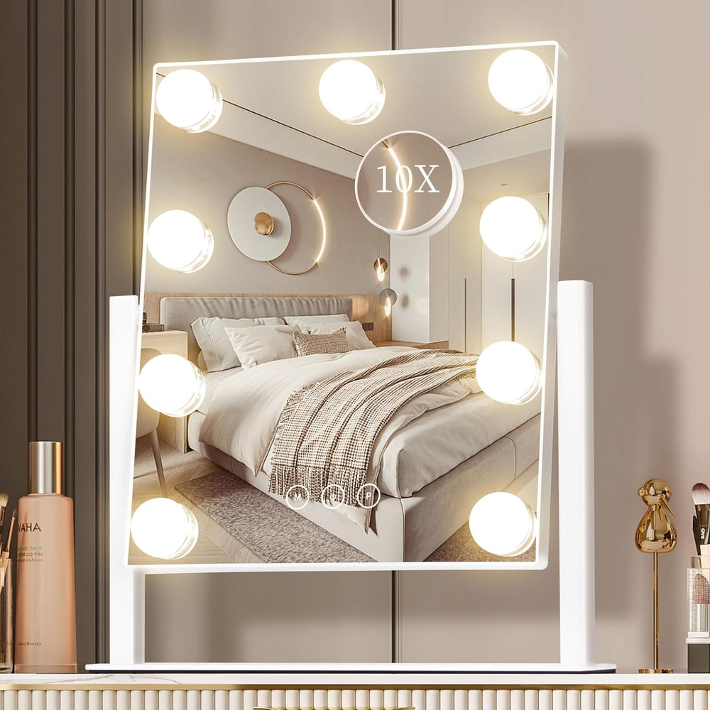 Vanity Mirror with Lights, Makeup Mirror with Lights,3 Color Lighting Modes D...