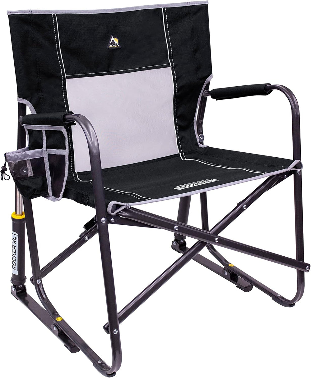 GCI Outdoor Freestyle Rocker XL Camping Chair - Black