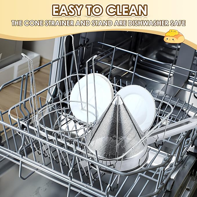 Feekoon Stainless Steel Chinois Strainer