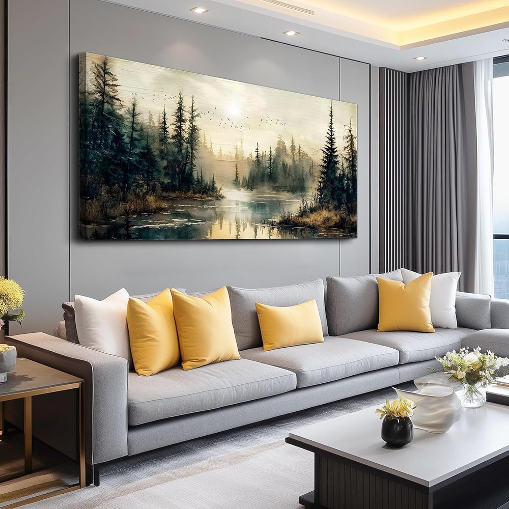 FUHAIHUA Canvas Wall Art For Living Room Large Wall Decor For Office Modern B...