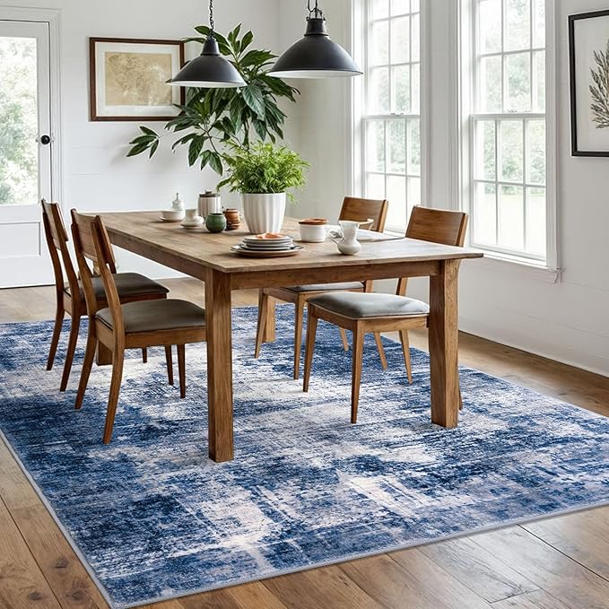 IOHOUZE Abstract Area Rugs 6x9 Ft Washable Rugs