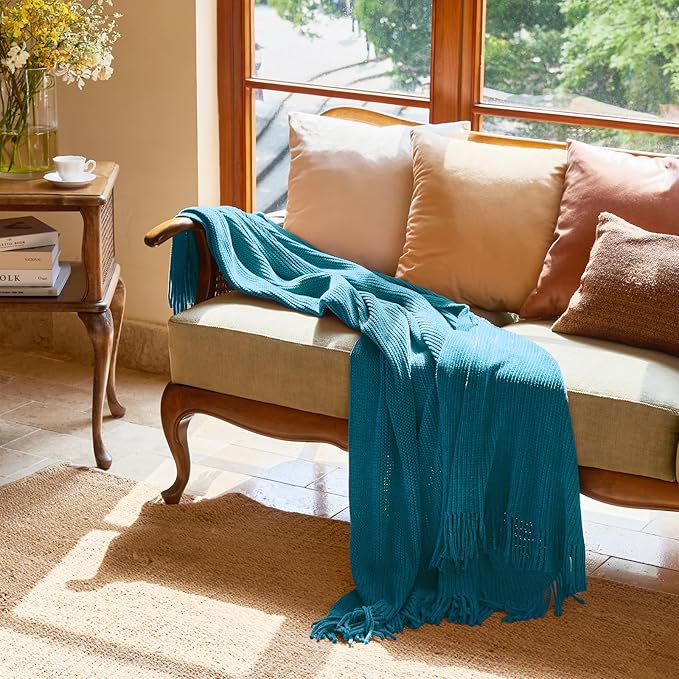 lifein Chenille Throw Blanket 60x80