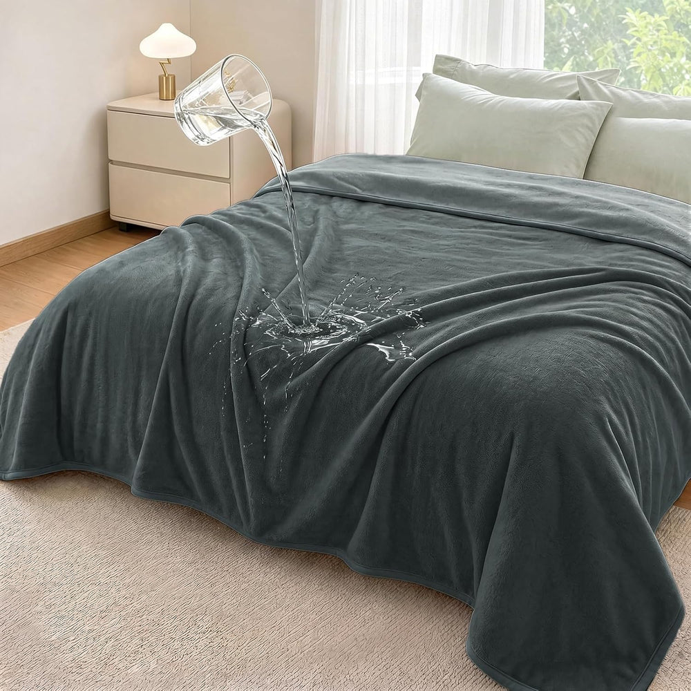 Luciphia Waterproof Blanket for Bed Twin Size 60"x80", Reversible F...