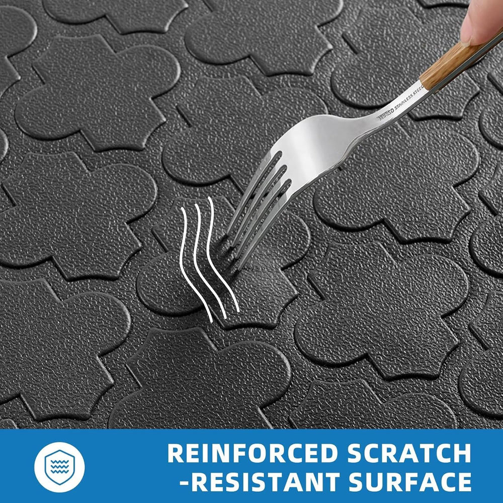 Kitchen Mats for Floor Anti Fatigue Mats for Kitchen Floor, Black | Kitchen M...