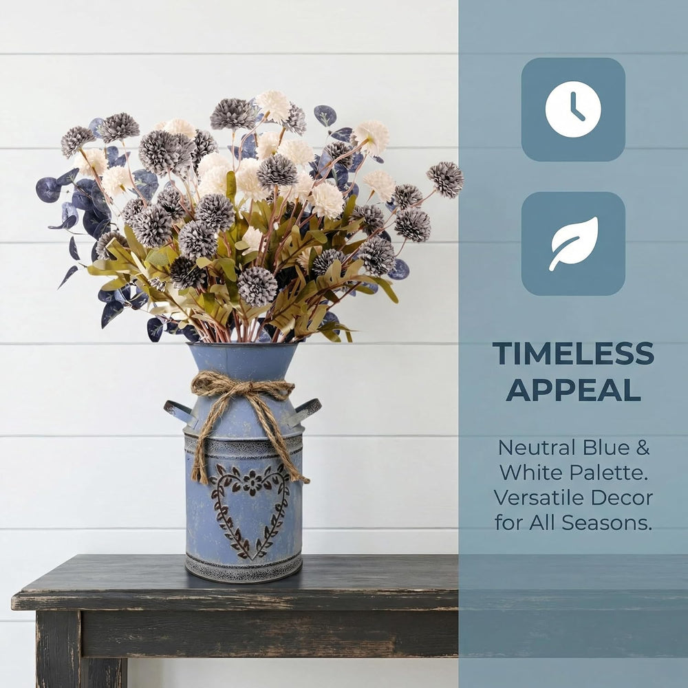 16.5''H Fake Flowers in Vase for Centerpiece Table Decorations with 1...