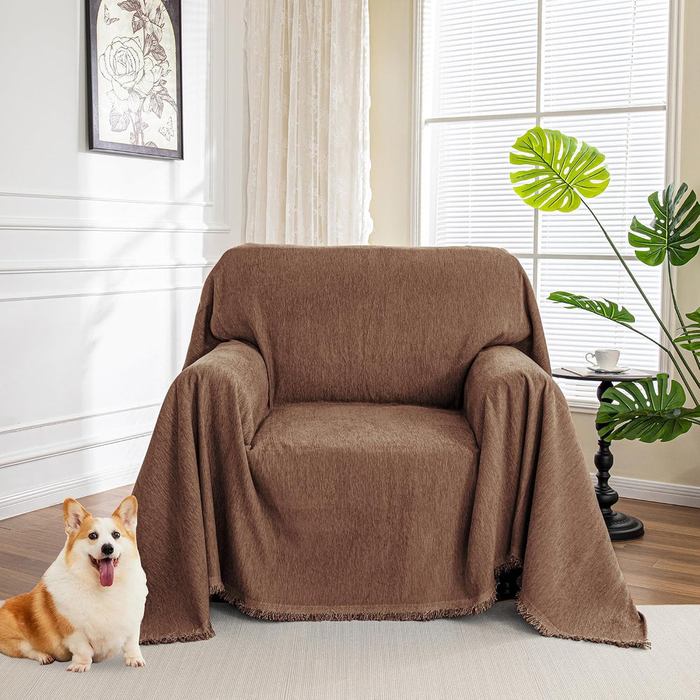 MYSKY HOME Chair Couch Covers Sectional Couch Covers