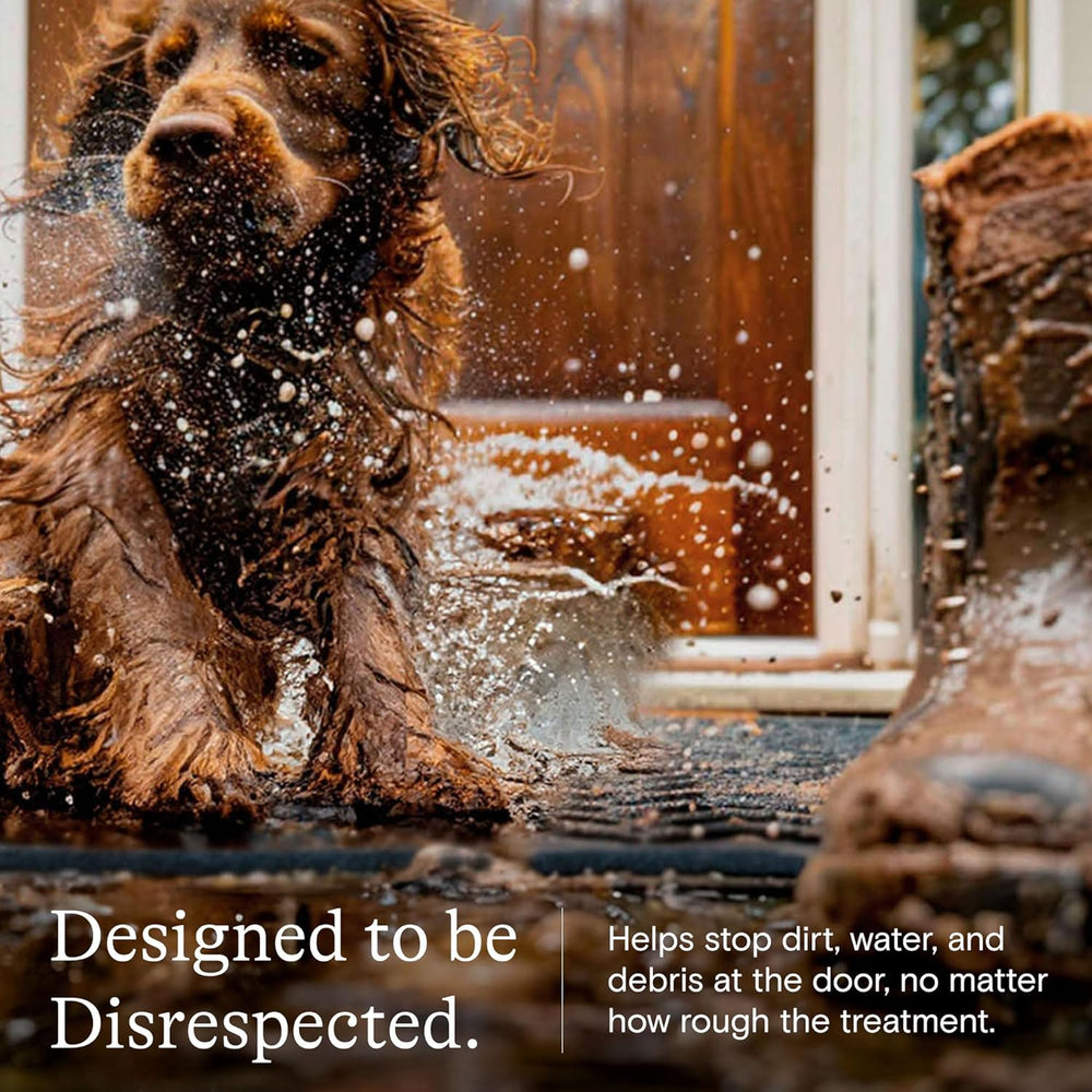 WaterHog Boxwood Front Door Mat Indoor Outdoor Entrance, Absorbent All-Weathe...