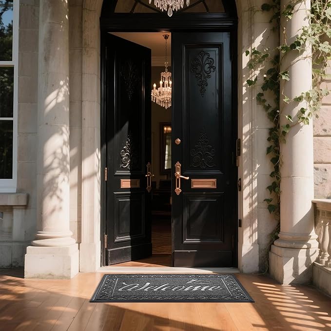 Yimobra Welcome Mat, Heavy Duty Sturdy Door Mats