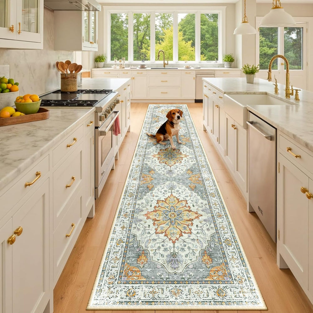 Area Rugs 3'x10' Runner Rug Non Slip Washable