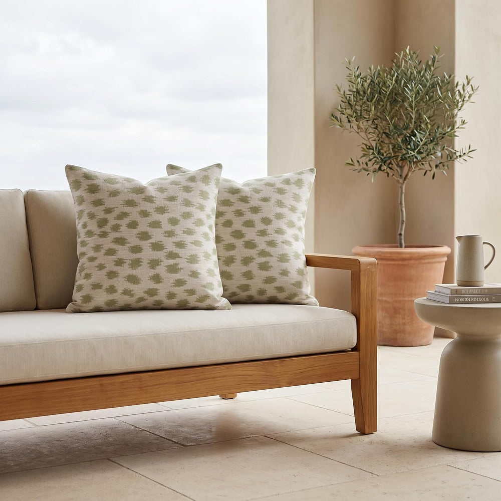 RSH DECOR: Sunbrella Square Throw Pillows Set of 2 | 17" x 17" | Wa...