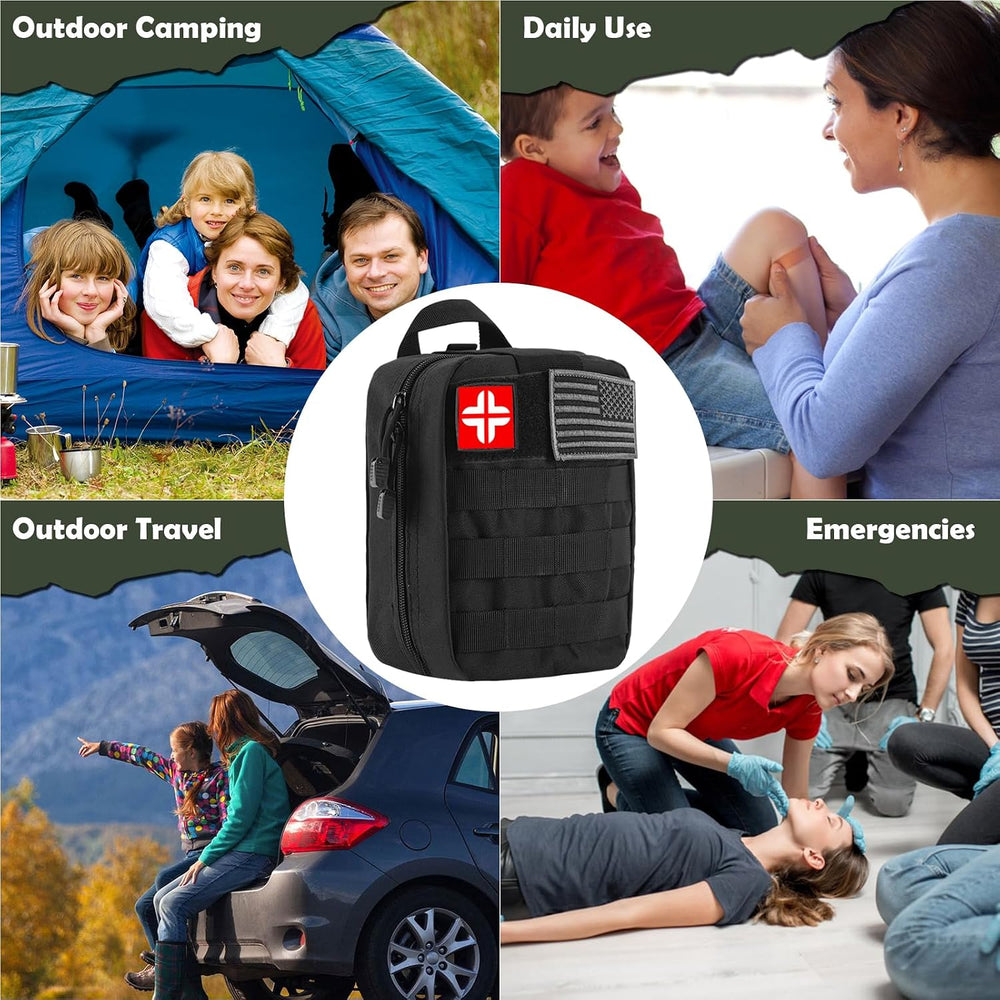 320 PCS Survival Kits First Aid Kit, Gifts for Men Fathers Day Him Dad, Survi...