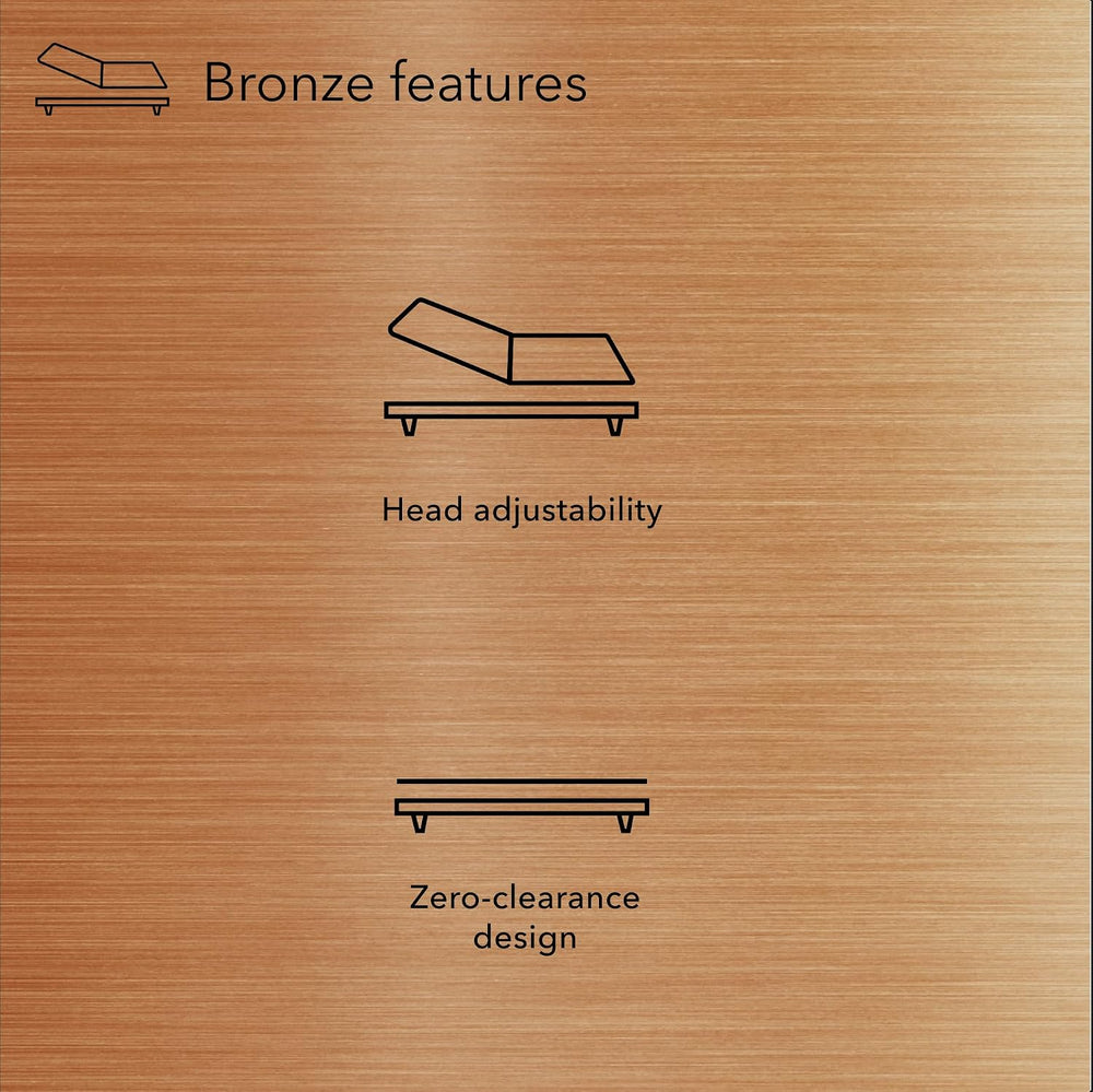 Serta baselogic Bronze Adjustable Base Bed Frame Twin XL