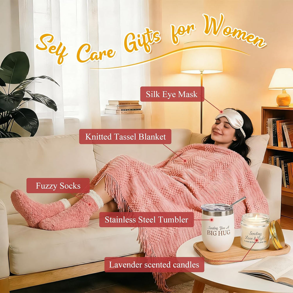 Get Well Soon Gifts for Women, Care Package After Surgery | Cozy care package...