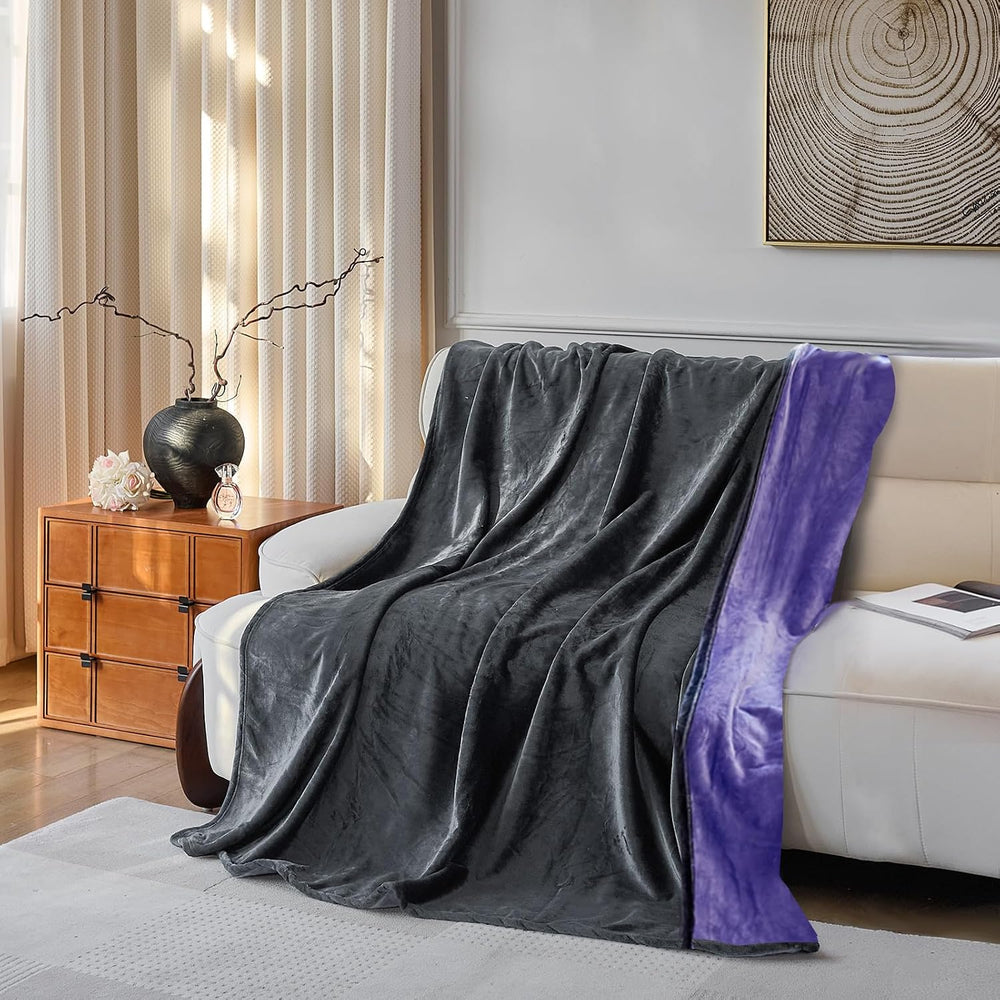 Reversible Waterproof Bed Blanket 90"x80", Stain & Leak Proof, ...