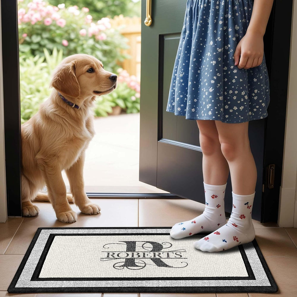 My Sign Center Door Mat, Personalized Doormat,Custom Indoor/Outdoor Monogram ...