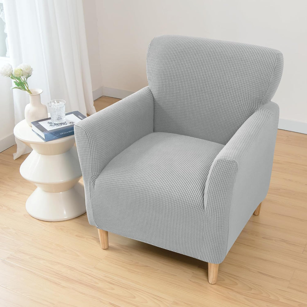 ele ELEOPTION Armchair Slipcovers Chair Covers with Arms Stretch for Living R...