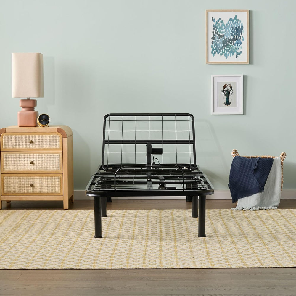 Linenspa L100 Adjustable Bed Base, Head and Foot Incline, Twin XL Size
