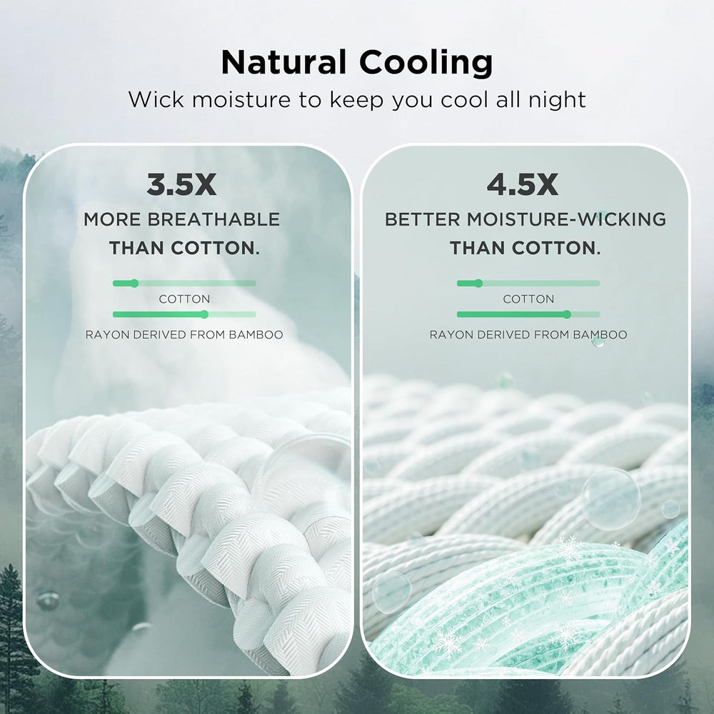 Bedsure Cooling Waffle Blanket for Hot Sleeper, Warm Taupe, King 104" X ...