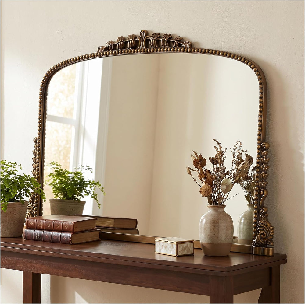 36"X23" Vintage Gold Mirror