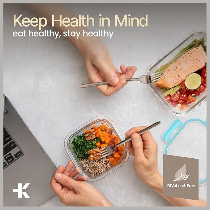 Bakken Borosilicate Glass Food Storage Containers