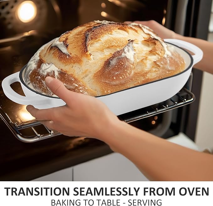 Premium Enameled Cast Iron Dutch Oven