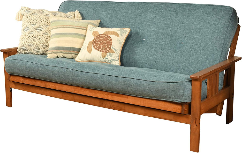 Kodiak Furniture Monterey Futon Set, No Drawers, with Barbados Base and Linen...