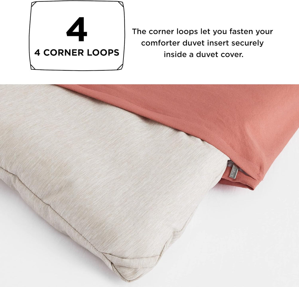Bedsure Full Size Comforter Set, Soft Beige Cationic Dyed Bed Set 3 Pieces