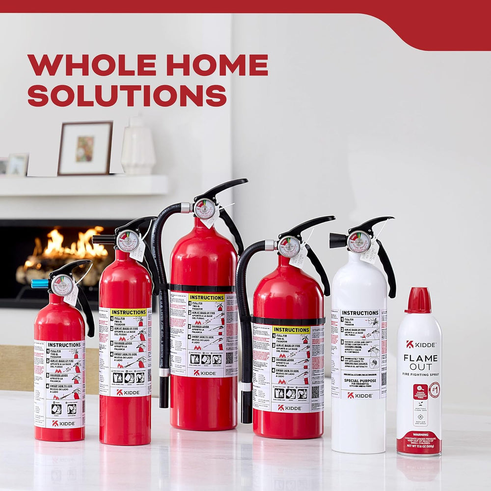 Kidde Basic 5 Fire Extinguisher for Home, 5-B:C, FA5G
