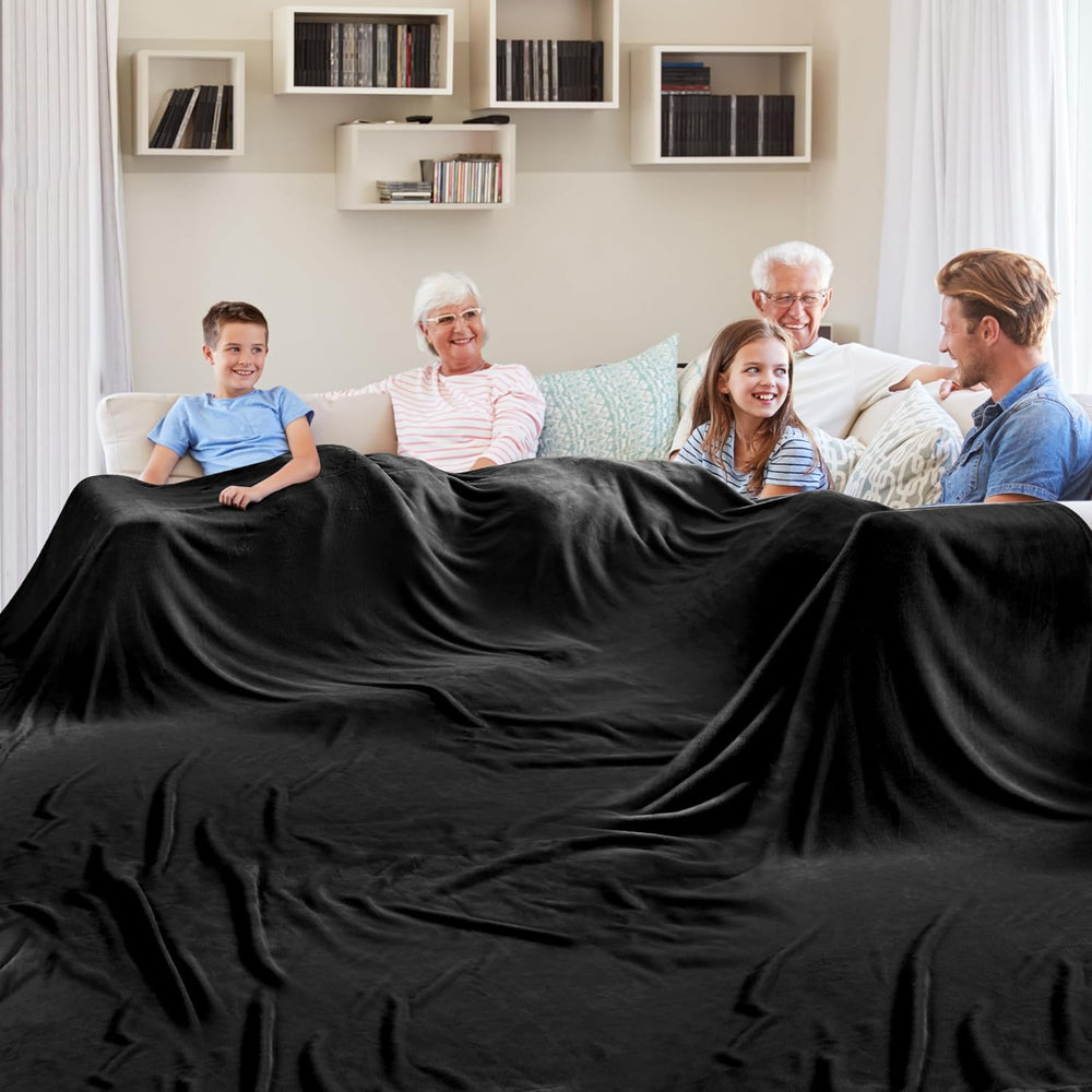 Edenleaf Big Oversized Soft Blanket, Giant Fleece Companion 120x120, Californ...
