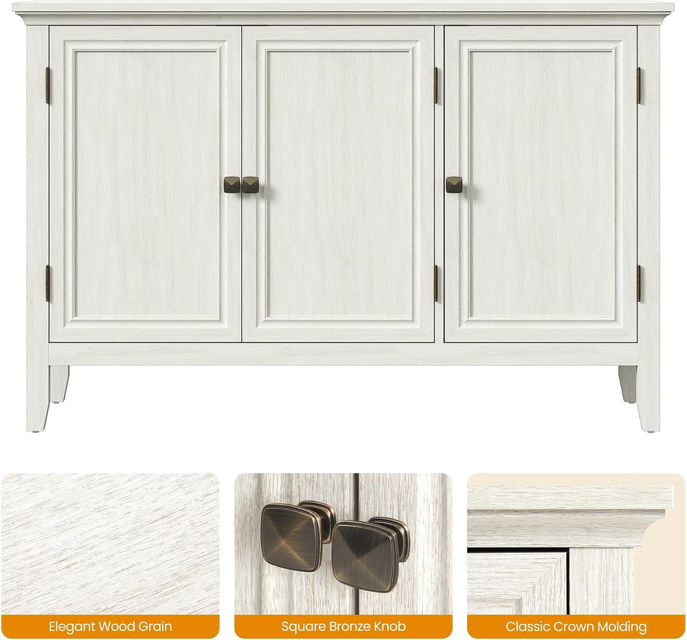 RoyalCraft Buffet Cabinet with Storage, Mid Century Modern Sideboard with 3 D...