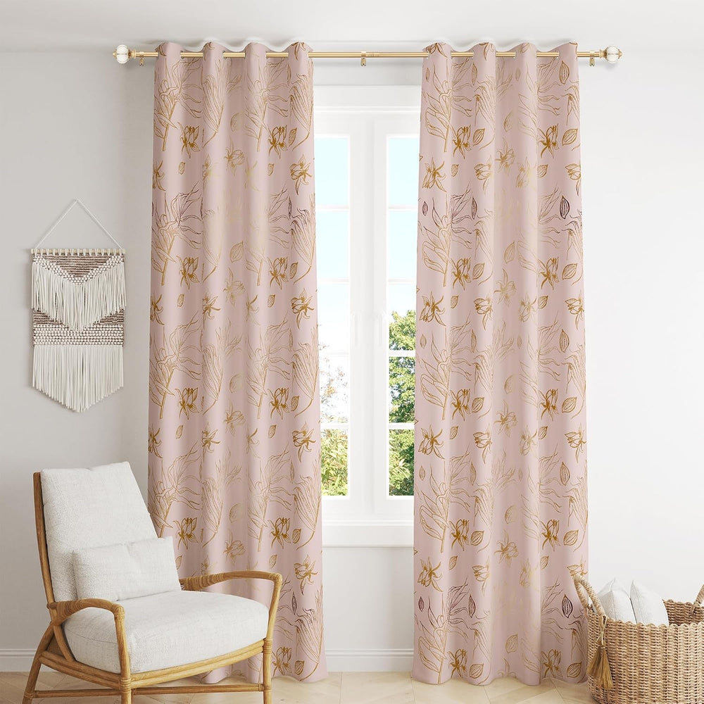 Ceramic Curtain Rods for Windows 48 to 84 Inch 1 Inch Adjustable