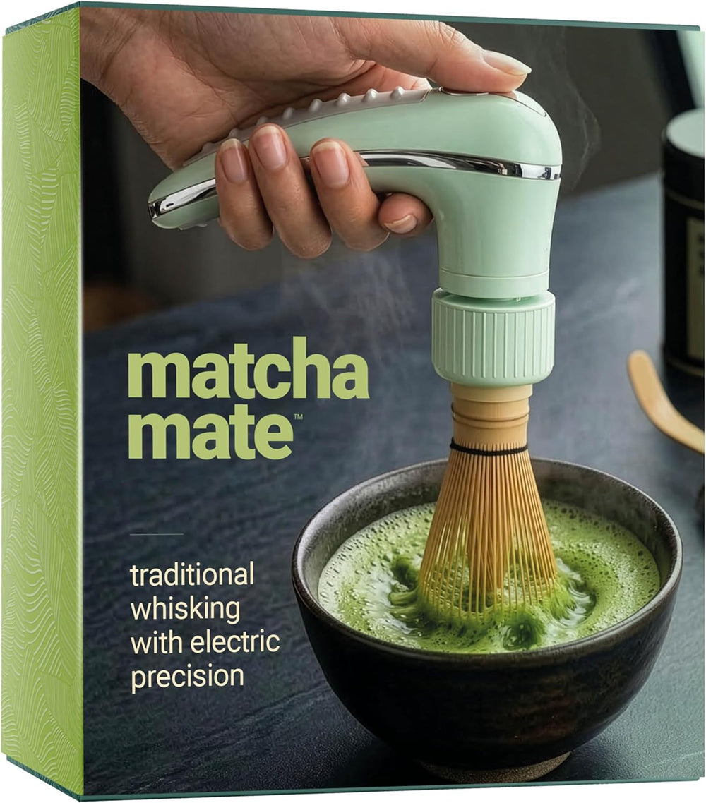 Matcha Mate Electric Powered Bamboo Whisk