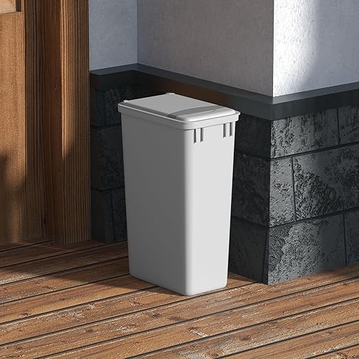 Dowell 50L Wastebasket Trash Container, 52.8Qt/13.2Gal,